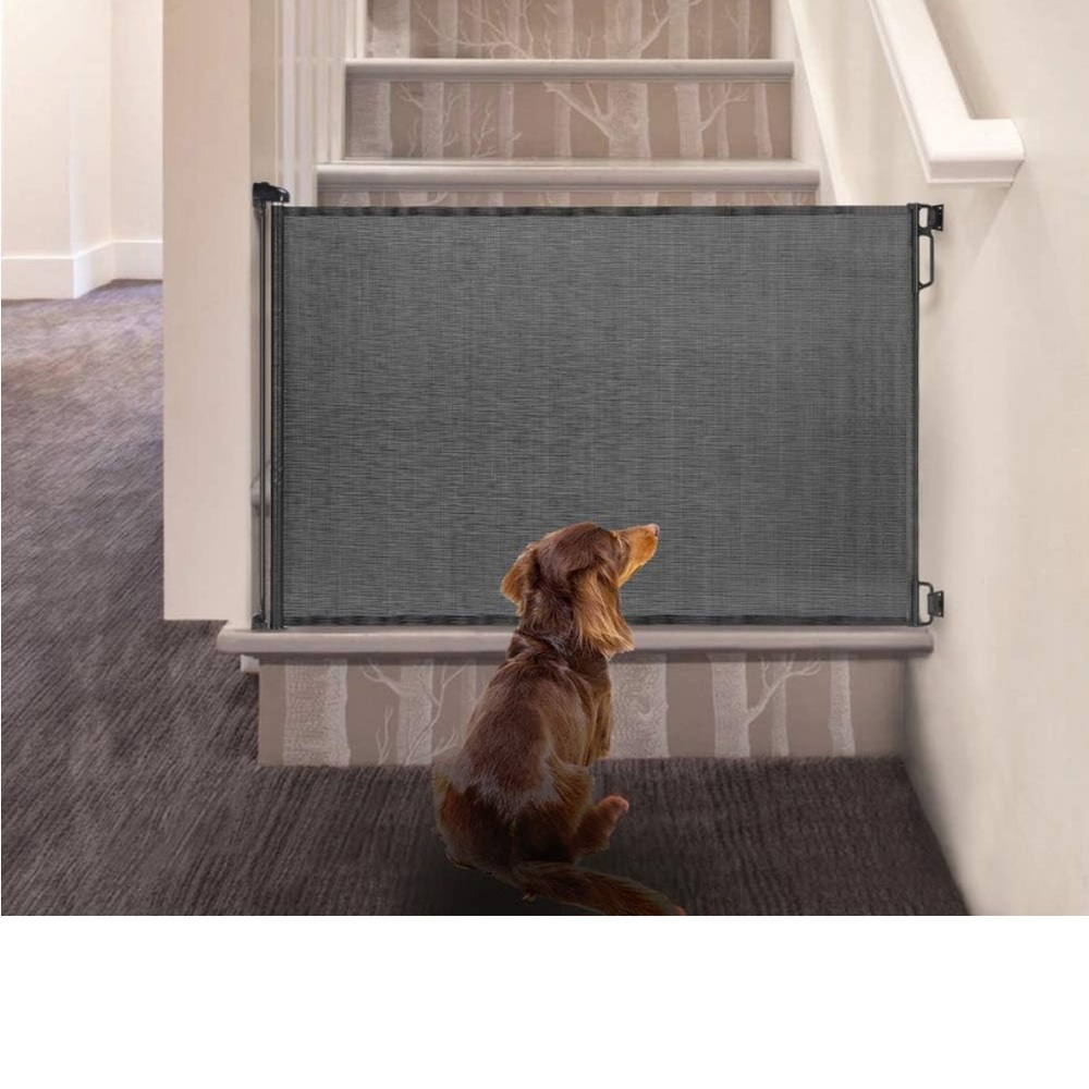 Gray Pet Safety Gate